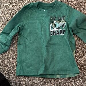 Carter's Green Fast Track Champ Long Sleeve Tee